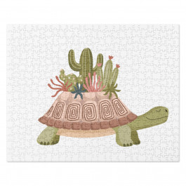 A Cute Cactus Turtle Jigsaw puzzle