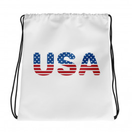 USA Drawstring Bag