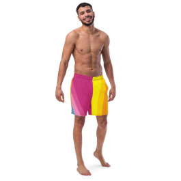 Colorful & Bright Men's Swim Trunks