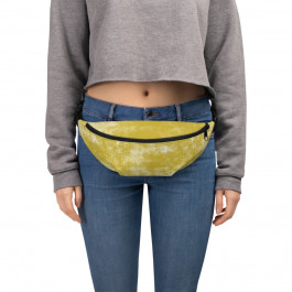 Abstract Mustard Fanny Pack